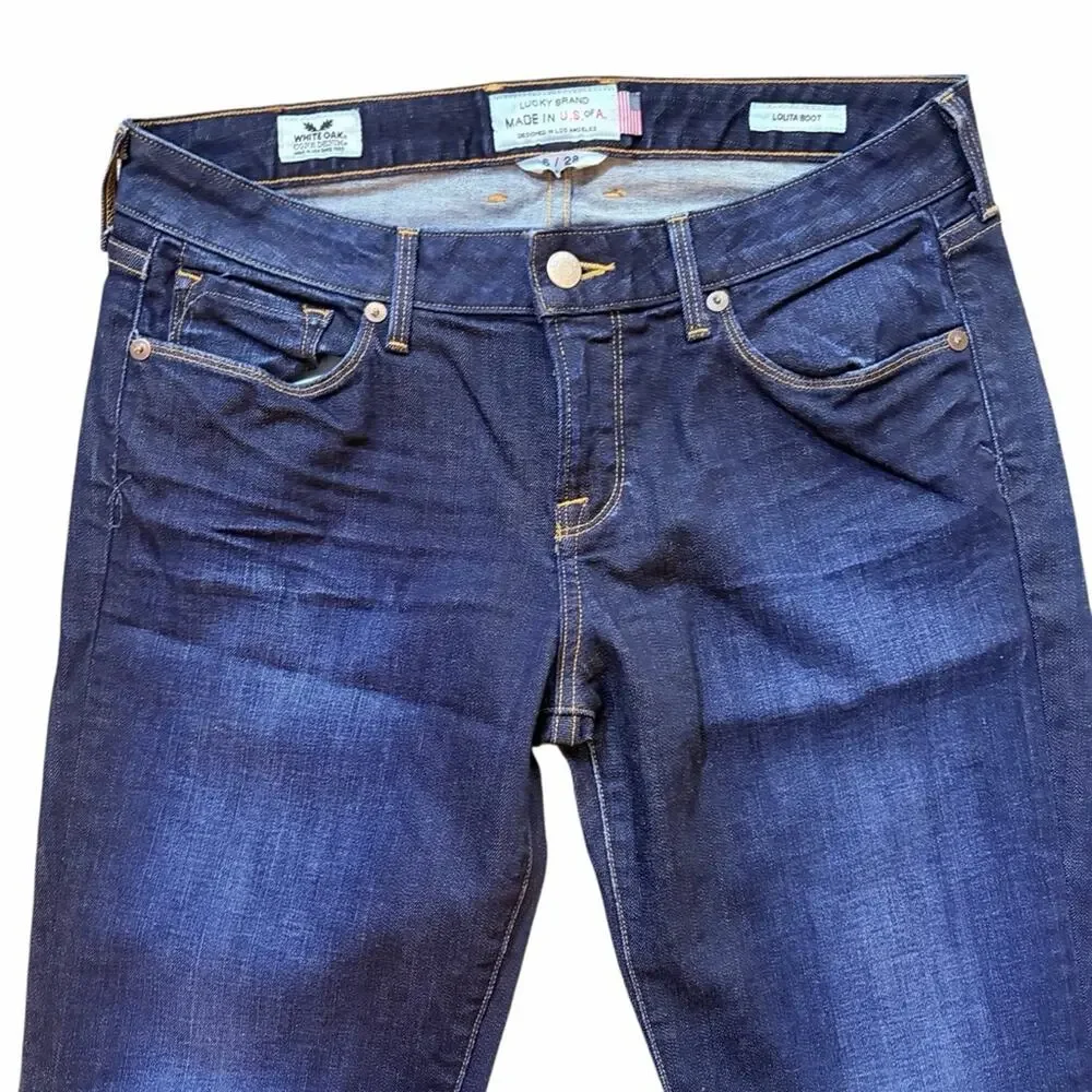 Lucky Brand Jeans Women's Size 28/6 Low Rise Lolita Boot Jean